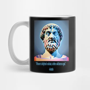 Aristotle Quote Mug